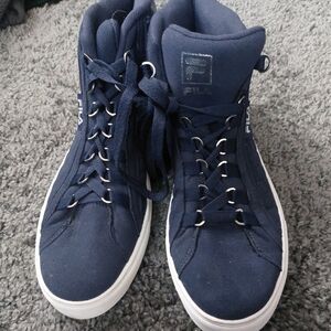 Fila canvas blue and white mens - Size 8.5